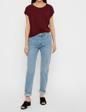 Tricou Vero Moda, visiniu