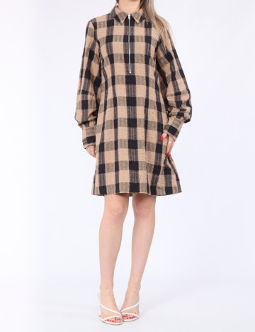 Rochie scurta Vero Moda, maro