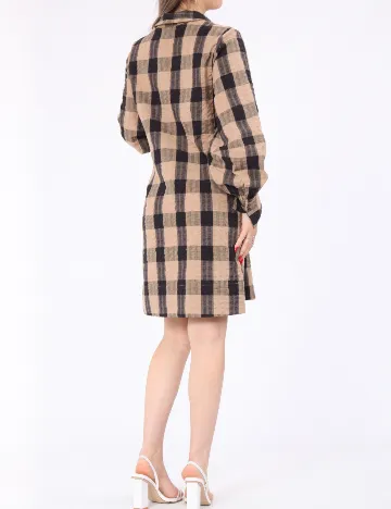 Rochie scurta Vero Moda, maro
