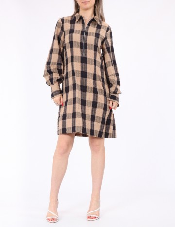 Rochie scurta Vero Moda, maro