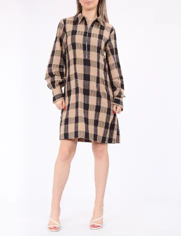 Rochie scurta Vero Moda, maro