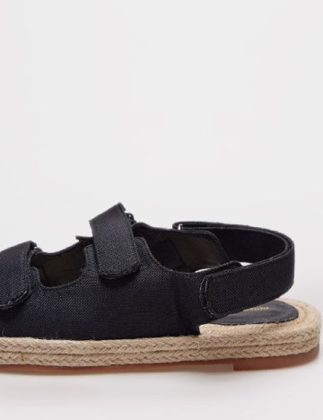 Sandale PRETTYLITTLETHING, negru