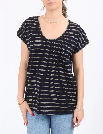 Bluza Pieces, bleumarin