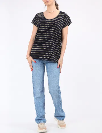 Bluza Pieces, bleumarin