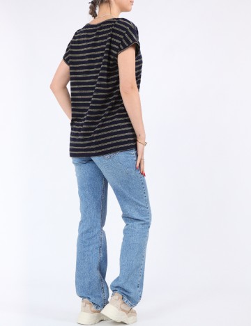 Bluza Pieces, bleumarin
