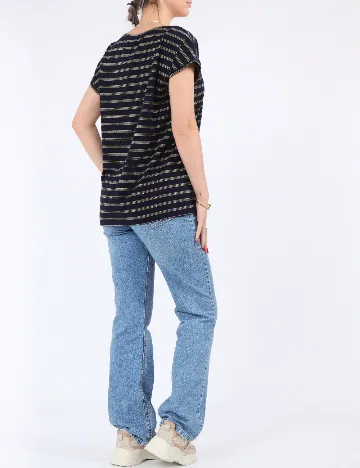Bluza Pieces, bleumarin