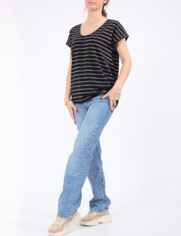 Bluza Pieces, bleumarin