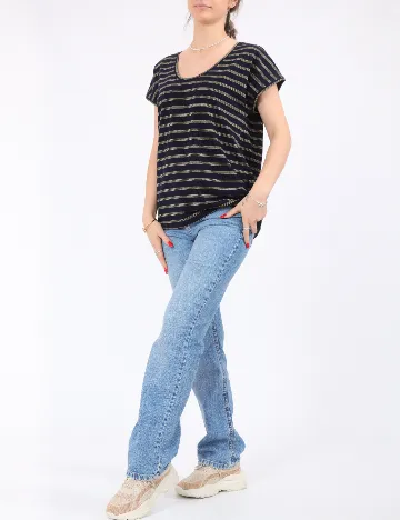 Bluza Pieces, bleumarin