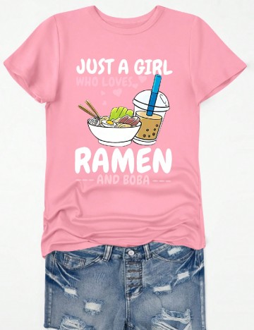 Tricou SHEIN, roz