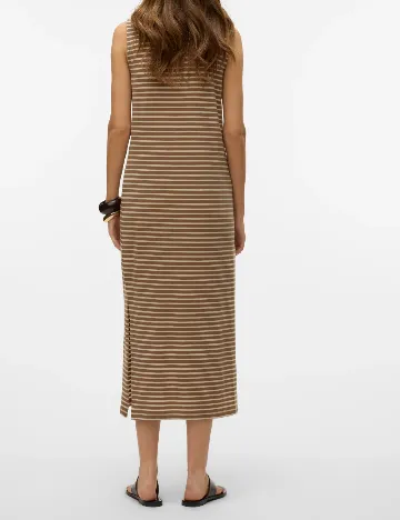 Rochie medie Vero Moda, maro
