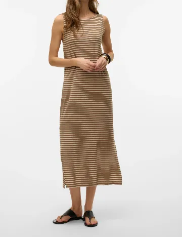 Rochie medie Vero Moda, maro