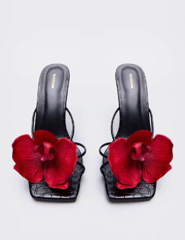 Saboti PRETTYLITTLETHING, negru