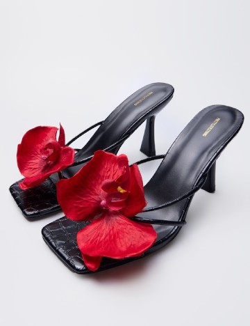 Saboti PRETTYLITTLETHING, negru