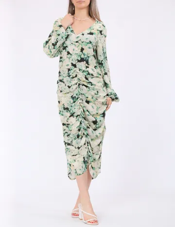 Rochie medie Vero Moda, verde Verde