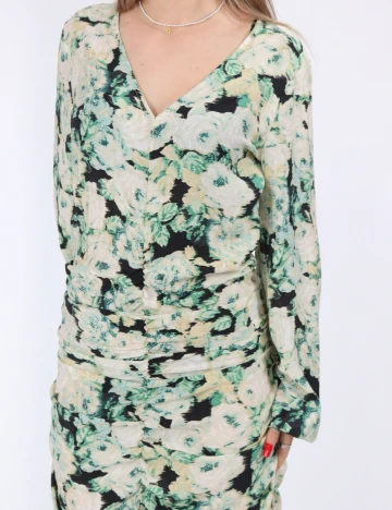 Rochie medie Vero Moda, verde Verde