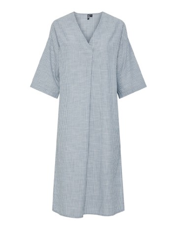 Rochie medie Pieces, albastru