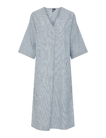 Rochie medie Pieces, albastru