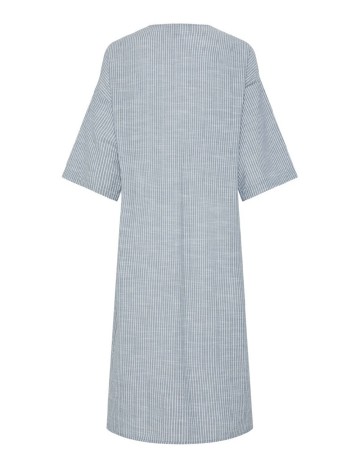 Rochie medie Pieces, albastru