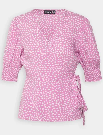 Bluza Pieces, mov
