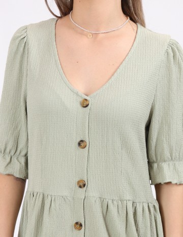 Rochie scurta Vero Moda, verde
