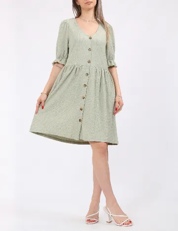 Rochie scurta Vero Moda, verde