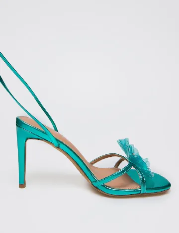 Sandale PRETTYLITTLETHING, turcoaz
