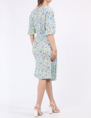 Rochie scurta Pieces, mix culori
