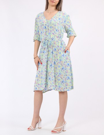 Rochie scurta Pieces, mix culori