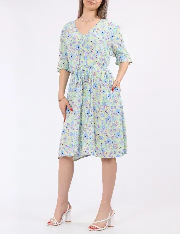 Rochie scurta Pieces, mix culori Mix culori