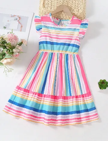 Rochie Shein Kids, mix culori