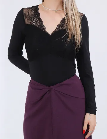 Fusta Vero Moda, mov
