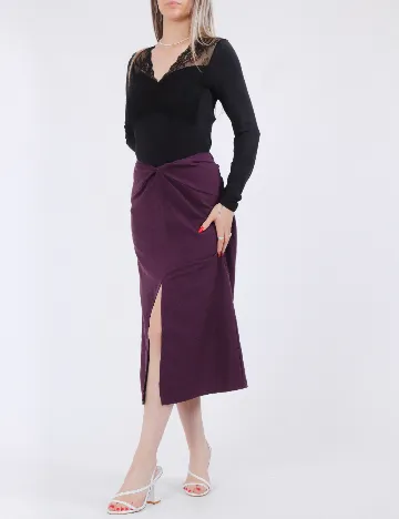 Fusta Vero Moda, mov