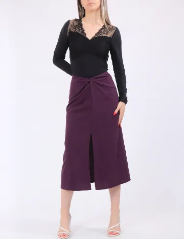 Fusta Vero Moda, mov
