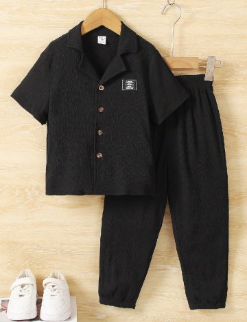 Compleu Shein Kids, negru