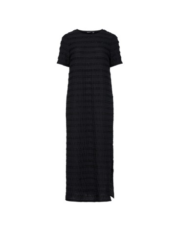 Rochie lunga Pieces, negru