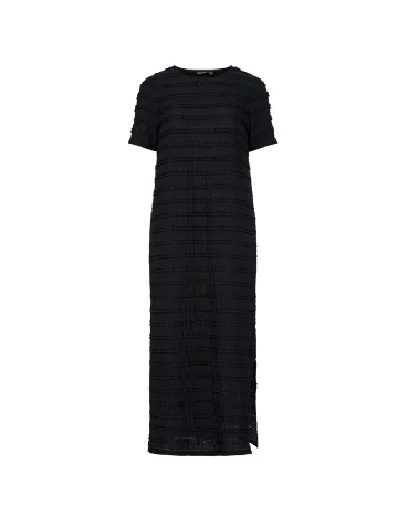 Rochie lunga Pieces, negru