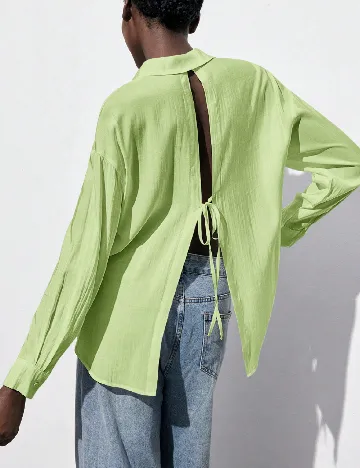 Camasa SHEIN, verde