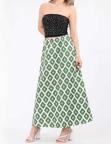 Fusta Vero Moda, verde
