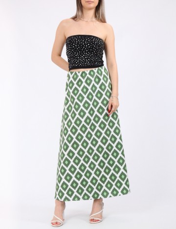 Fusta Vero Moda, verde