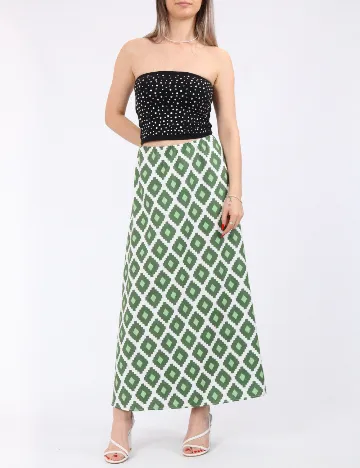 Fusta Vero Moda, verde