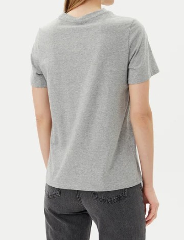 Tricou Pieces, gri
