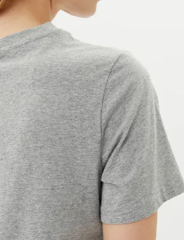 Tricou Pieces, gri