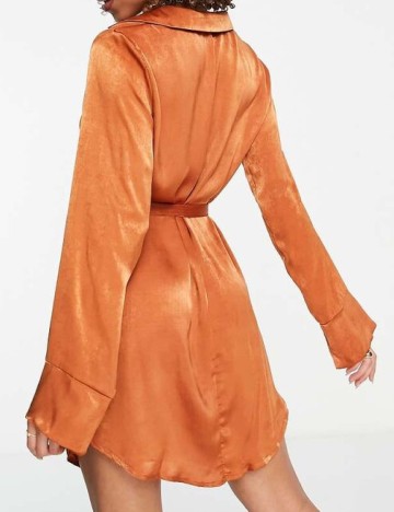 Rochie scurta First Distraction, maro