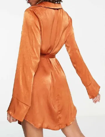 Rochie scurta First Distraction, maro