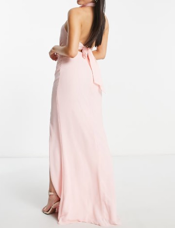 Rochie lunga TFNC London, roz
