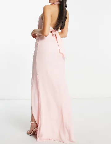 Rochie lunga TFNC London, roz