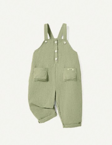 Salopeta Shein Kids, verde