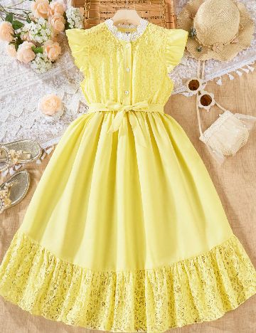 Rochie Shein Kids, galben