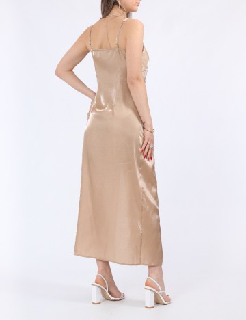 Rochie lunga Vero Moda, crem