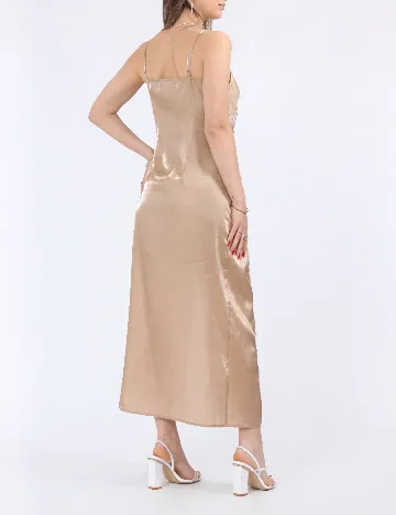 Rochie lunga Vero Moda, crem Crem